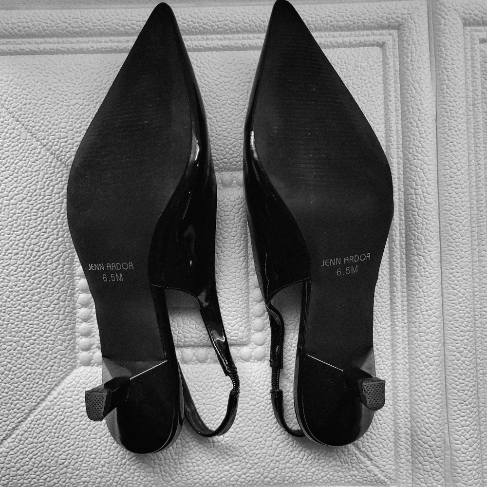 Jenn Ardor | Kitten Heel Patent Leather - Picture 2 of 4